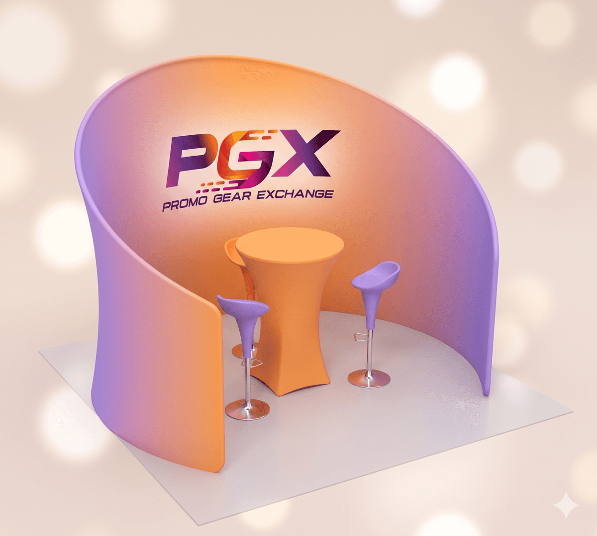 10×10ft Trade Show Booth Style K