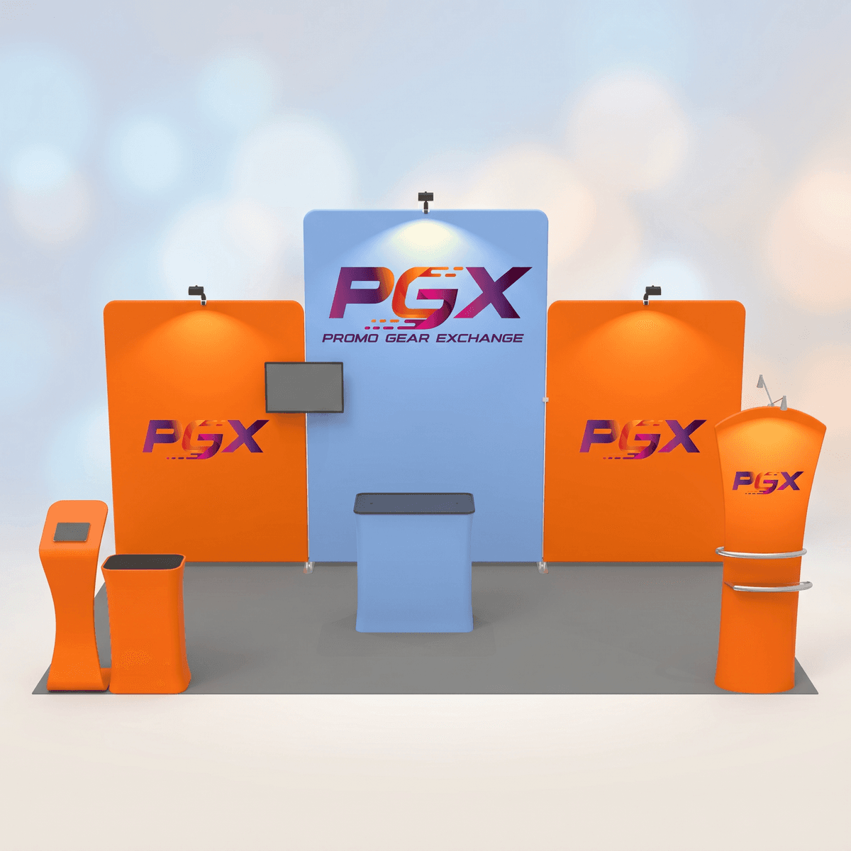 10×20ft Trade Show Booth Style L