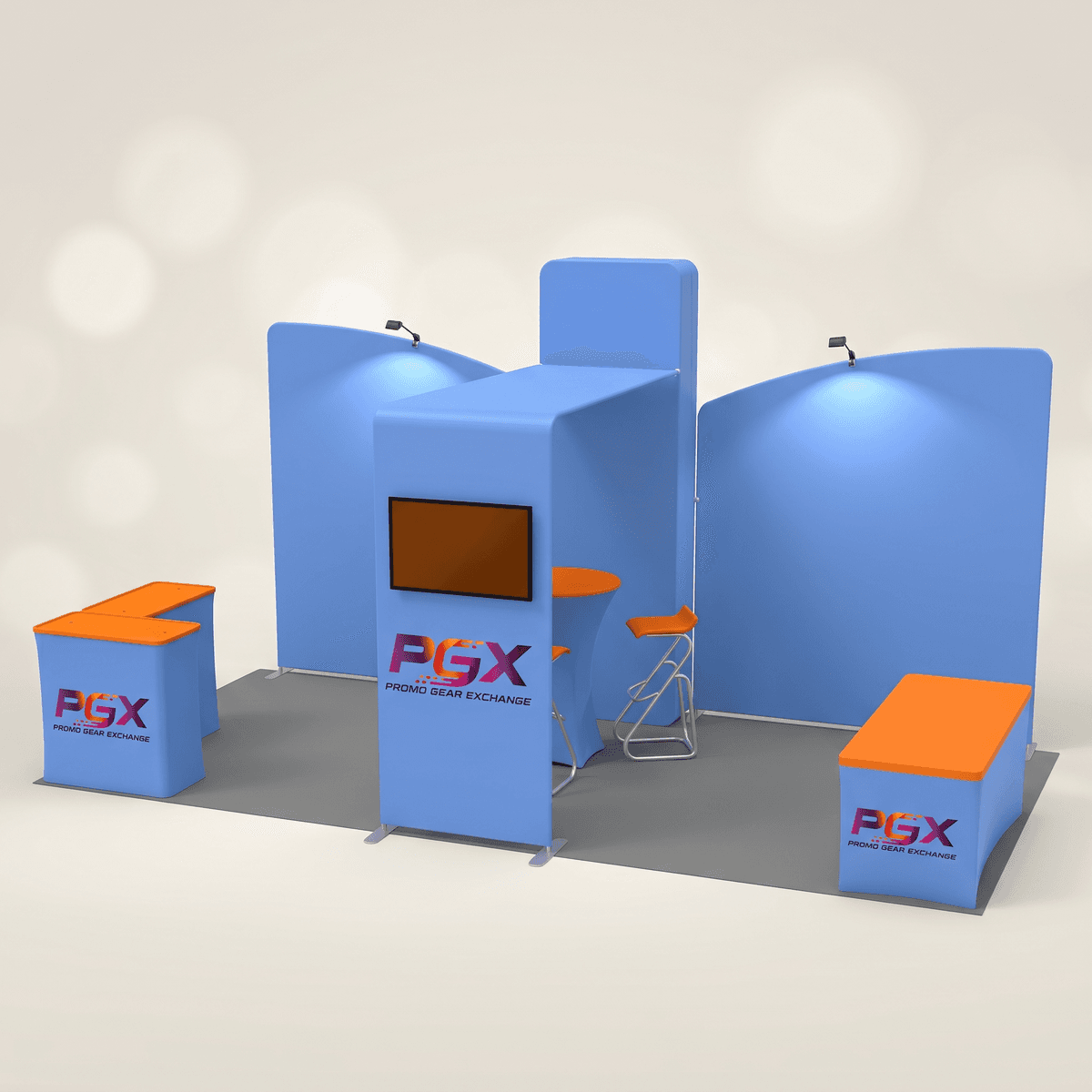 10×20ft Trade Show Booth Style Q